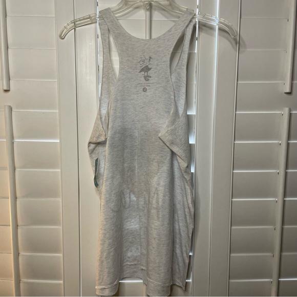 Island Sole Racerback Tank Top, Ash Gray, New w/ tags, Women’s Size L - Picture 2 of 4